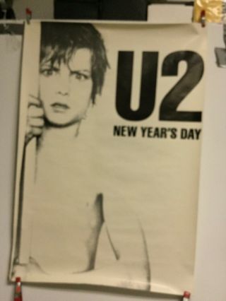 U2 “new Year’s Day.  Uk Poster.