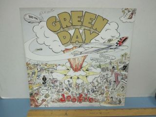Green Day 1994 Dookie 2 Sided Promotional Poster/flat Near Old Stock