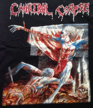 Cannibal Corpse.  Classic Death Metal Vintage Shirt Bolt Thrower Morbid Angel Xl