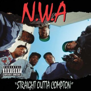 Nwa Straight Outta Compton Wall Poster Hip Hop Rap Sz: 8x8 " 20x20 " 30x30 "