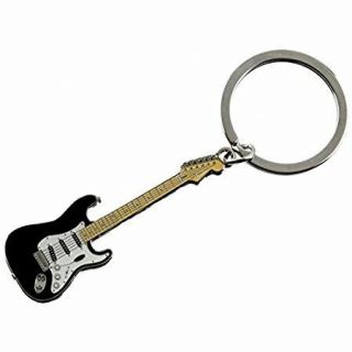 Fender Strat Keychain - Black