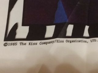 KISS - 1985 - Tapestry/poster - official item - Gene Simmons/Paul Stanley 3