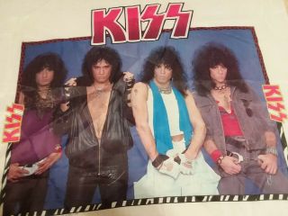 KISS - 1985 - Tapestry/poster - official item - Gene Simmons/Paul Stanley 4