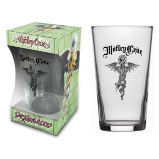 Motley Crue - " Dr Feelgood " - Beer Glass - Official Product - U.  K.  Seller