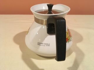 Vintage Corning Ware Spice of Life Le The 6 Cup Tea Pot w/ Lid P - 104 3