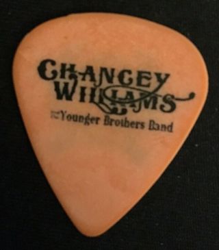 Chancey Williams And The Ybb 2019 Tour Concert Guitar Pick From Winter Park,  Co