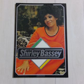 Shirley Bassey Vintage 1975 Japan Concert Tour Program Book