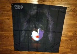 Paul Stanley Solo Album Flag Banner Cloth Poster 4 Ft X 4 Ft Kiss
