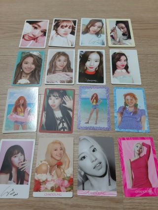 Twice Pre - Order Benefit Photo Card Chaeyoung 16pcs