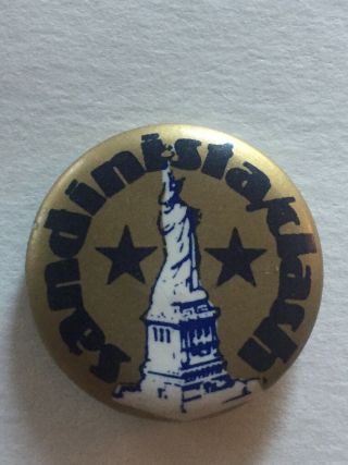 The Clash Vintage Badge Button Pin Sandinista Uk Punk 80’s Rare