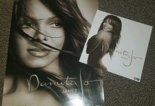 Janet Jackson 2004 Damita Jo Virgin Records Promo Poster Set