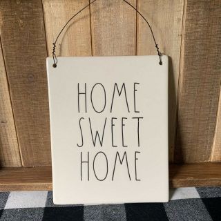 Rae Dunn Home Sweet Home Ceramic Sign -