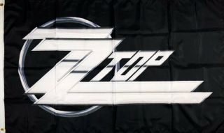 Zz Top Flag 3x5 Ft Banner Dusty Hill Billy Gibbons Rock Heavy Metal Man - Cave Bar
