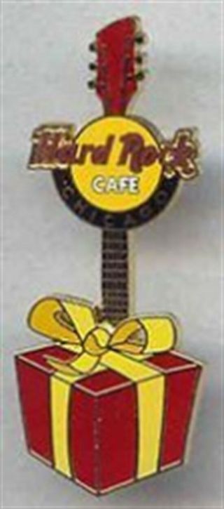 Hard Rock Cafe Chicago 2005 Motion Guitar Series Pin 12/12 Christmas Gift 30599