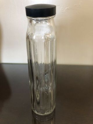 Vintage Anchor Hocking Refrigarator Water Jar Ribbed Glass 5