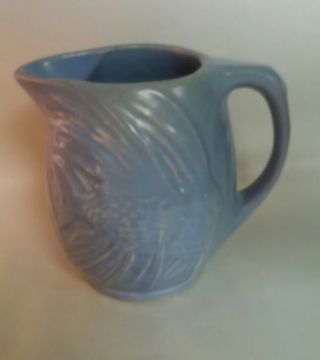 Great Vintage Mccoy Pottery Pitcher With Fish Motif