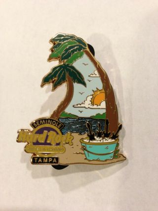 Hard Rock Seminole Hotel & Casino Tampa Palm Tree Sand Bucket Pin