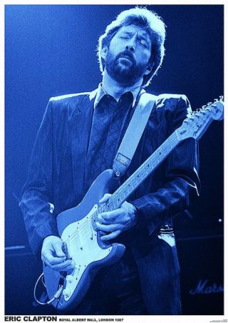 Eric Clapton Live At The Royal Albert Hall Poster