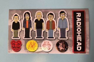 Radiohead South Park Sticker Set (2001)