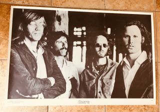 1970 The Doors Jim Morrison Poster Rare