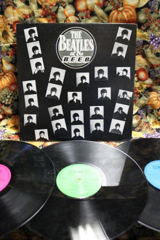 Beatles At The Beeb 1984 3 Hour Radio Show 33 1/3 Rpm Vinyl Record 3 Lp Album (s)