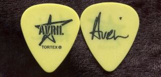 Avril Lavigne 2004 Bonez Tour Guitar Pick Avril 