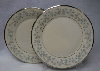 Lenox China Windsong Pattern Dinner Plate - Set Of Two (2) - 10 - 3/4 "