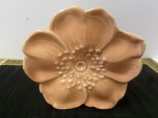 Vintage McCoy Ceramic Art Pottery Wall Pocket Planter Flower Blossoms 6 