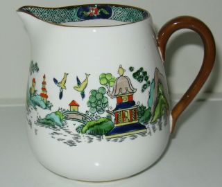 Crown Staffordshire Chinese Willow Creamer