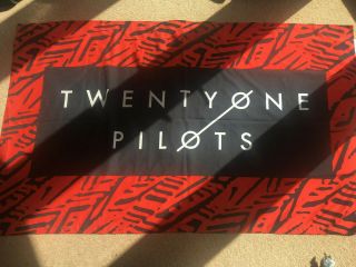 Twenty One Pilots 21p Blurryface Flag Rare 2