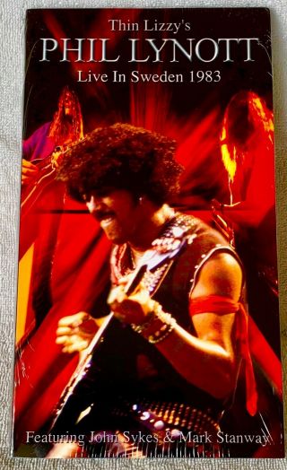Phil Lynott " Live In Sweden 1983 " Ultra - Rare Still 2002 U.  K.  2cd Set