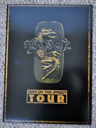 Aerosmith Tour Program Book Roar Of The Dragon 1999 - 2000 Japan Tour