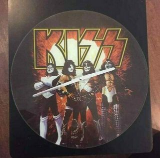 Kiss Love Gun Album Cover Wall Clock