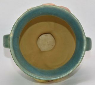 Vintage Roseville Pottery Zephyr Lily Green Ceramic Vase 202 - 8 5