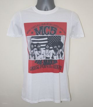 Mc5 T - Shirt Concert Poster Iggy Pop Velvet Underground Ramones Motorhead