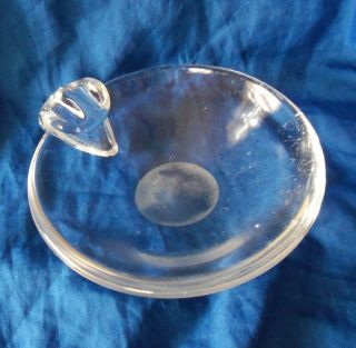 Steuben Glass Tray Or Dish Mid Century Modern Design By George Thompson