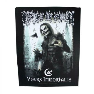 Official Licensed - Cradle Of Filth - Yours Immortally Back Patch Extreme Metal