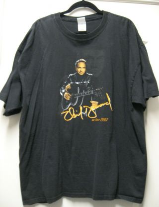 Neil Diamond Live 2001 - 2002 Live In Concert T - Shirt - Gildan Cotton - Xxl 2xl - Nwot