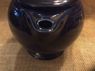 Fiestaware Teapot Fiesta Cobalt Blue Large 44 oz Teapot with Lid 4