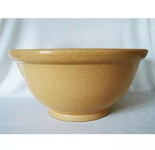 Pacific Pottery Yellow Ware Kitchen Mixing Bowl C 1920’s 9