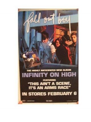 Fall Out Boy Poster Infinity On High
