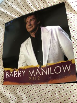 Barry Manilow 2012 Calendar