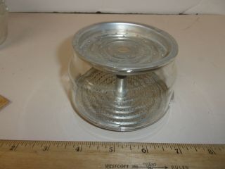Pyrex 6 Cup Flameware Glass Coffee Pot Percolator Basket 7756