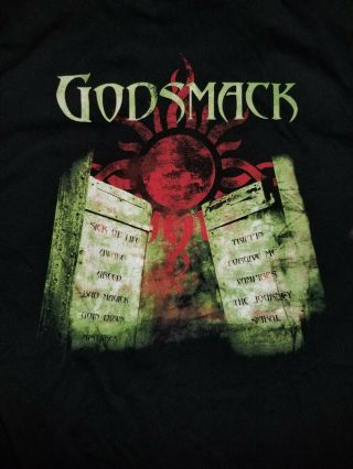 GODSMACK Awake Album Cover 2000 Shirt sz L WITH TAGS 4
