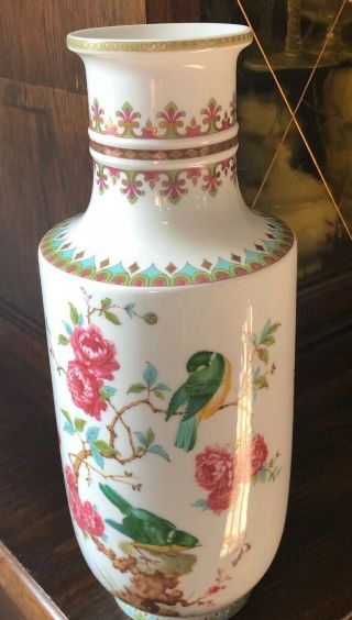 Vintage Ak Kaiser Germany Porcelain Art Vase “taiwan”13.  5 H