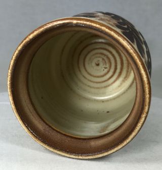 Studio Pottery Jar 3.  5 