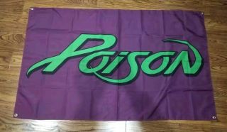 Poison Flag Banner Cloth Poster 3 