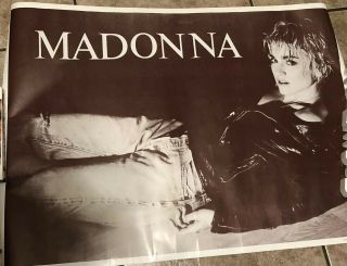 Madonna Rare Poster Papa Dont Preach 80’s