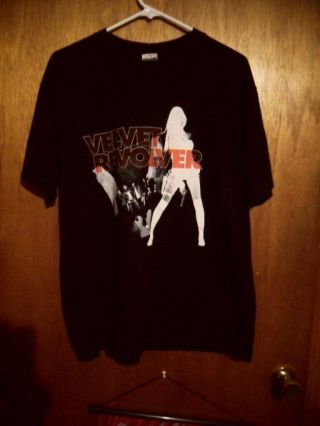 Velvet Revolver 2005 Tour Official Licensed T - Shirt Size Men 