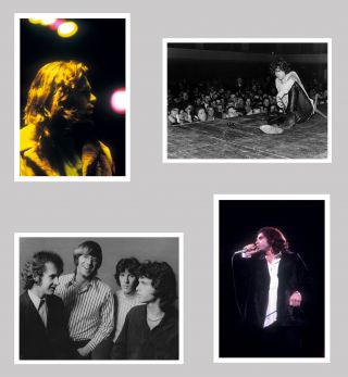 The Doors,  Jim Morrison,  Rare Concert Photo Set Of 4 Real Photographs